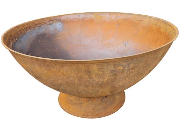 100cm Deep Cast Iron Bowl & Cast Iron Base